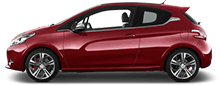 2016 Peugeot 208 For Rent in Dubai