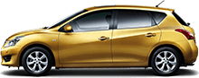 2017 Nissan Tiida For Rent in Dubai